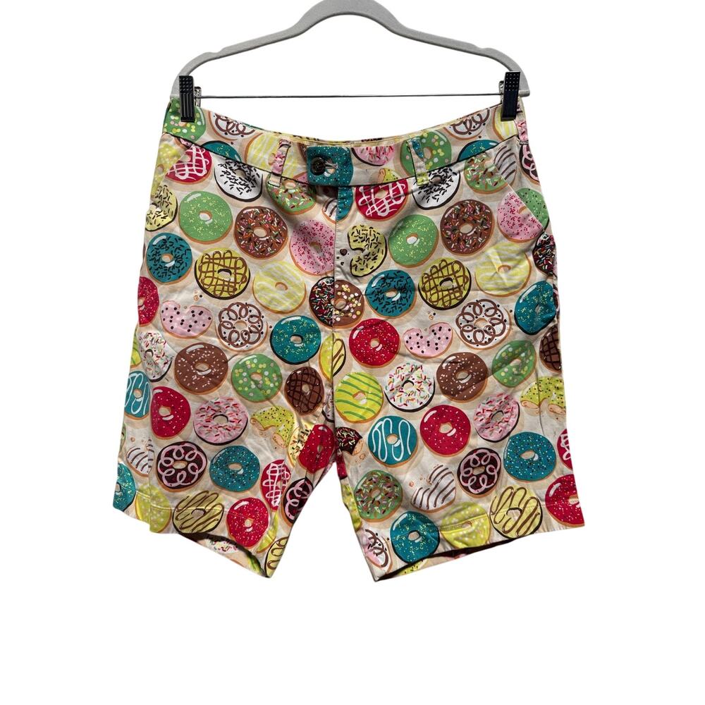 Loudmouth Golf Shorts Men's 34 Donut Print